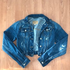 Hollister Girl’s Cropped Jean Jacket